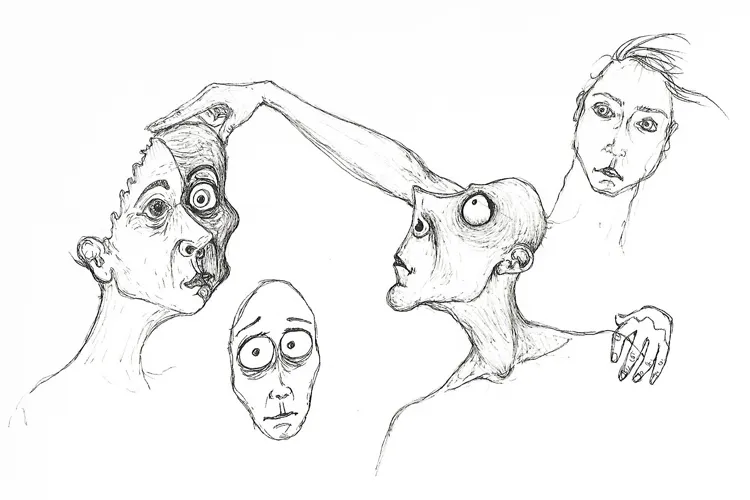 Croquis mains & têtes